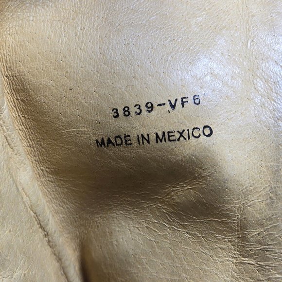 Justin Boots Dark Brown Heeled Boots - Picture 13 of 13